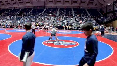 1A-144 lbs Champ. Round 1 - Tyson Brantley, Toombs County vs Bob Merritt, Irwin County