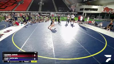 94 lbs Placement Matches (8 Team) - Damien Jarvis, Idaho 1 vs Fury Mata`afa, Hawaii