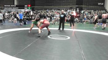 211 lbs Rr Rnd 7 - Michael Keylik, American MMAW - MSC vs Brayleigh Gravitt, Rabbit Wrestling Club - MSC