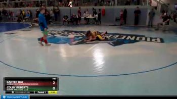117 lbs Rr1 - Colby Roberts, KODIAK WRESTLING CLUB vs Carter Day, Juneau Youth Wrestling Club Inc.