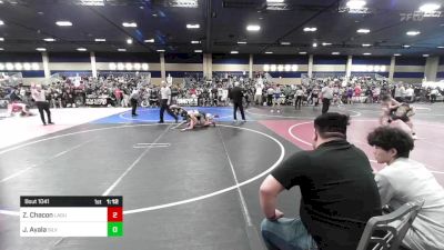 144 lbs Round Of 128 - Zachary Chacon, Laguna Hills HS vs Jayden Ayala, Silverback WC