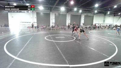 90 lbs Semifinal - Brian Baca, Juggernaut WC vs Israel Gonzalez, Unattached