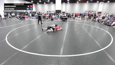 157 lbs Garon Kaiser, Oklahoma vs Jacob Herm, Wisconsin Red