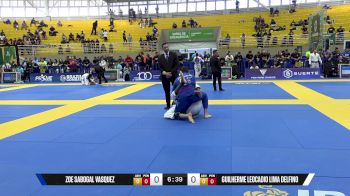 Guilherme Leocadio Lima Delfino vs Zoe Sabogal Vasquez 2025 Brasileiro Jiu-Jitsu IBJJF