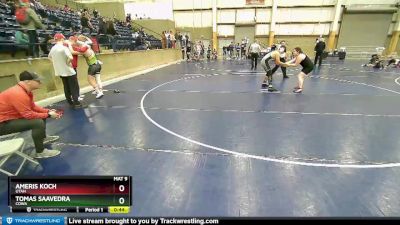 250 lbs 5th Place Match - Tomas Saavedra, COWA vs Ameris Koch, Utah