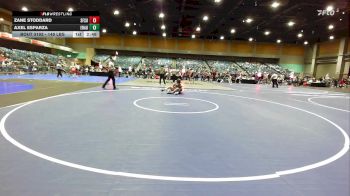 149 lbs Round Of 16 - Zane Stoddard, San Francisco vs Axel Esparza, Embry-Riddle