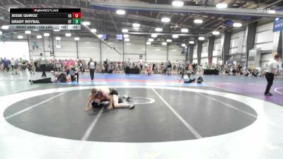 126 lbs Round Of 64 - Jesse Quiroz, CA vs Grady Roybal, UT