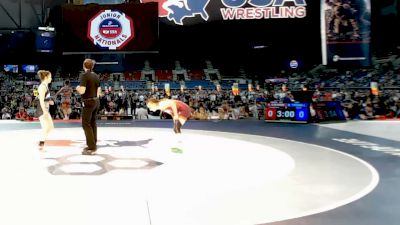125 lbs Champ. Rd Of 16 - Neve O'Byrne, Pennsylvania vs Braelyn Troxell, Alaska