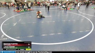 165 lbs Champ. Round 1 - Logan Shaver, Team Idaho Wrestling Club vs Braydon Pueppke, South Dakota