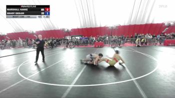 144 lbs Cons. Round 3 - Marshall Hanke, Askren Wrestling Academy vs Brady Gesler, Chetek-Weyerhaeuser