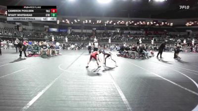 60 lbs Quarterfinal - Cameron Poulsen, Yale Street vs Wyatt Whitehead, Streaks Wrestling Club