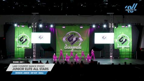 Lake Country Dance Studio - Junior Elite All Stars [2024 Junior - Hip Hop - Small Day 1] 2024 ASC Clash of the Titans Schaumburg & CSG Dance Grand Nationals