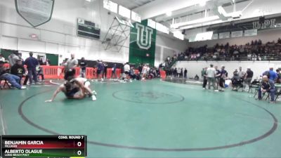 175 lbs Cons. Round 7 - Benjamin Garcia, Millikan vs Alberto Olague, Long Beach Poly