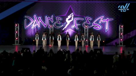Nebraska Dance - Junior Pom Red 24.25 [2025 Junior - Pom - Large Day 2] 2025 DanceFest Grand Nationals