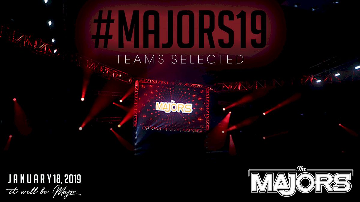 The 2019 MAJORS Teams Announced!