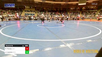 49 lbs Round Of 16 - Paul Flores, Cory Clark Wrestling vs James Loomis, Mexico