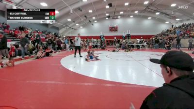 49-51 lbs Round 2 - Eli Cottrell, Eaton Reds WC vs Rayden Burgess, Greeley Metro WC