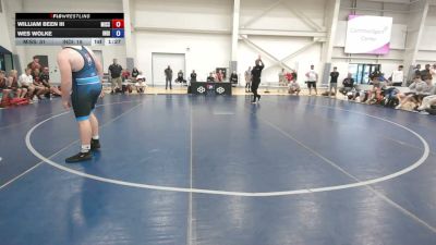 215 lbs William Been III, Missouri vs Wes Wolke, Indiana