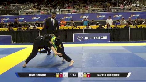 Maxwell John Connor vs Ronan Dean Kelly 2026 Pan Kids Jiu-Jitsu IBJJF Championship