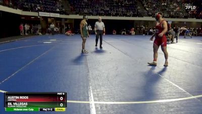197 lbs Champ. Round 1 - Eil Villegas, Illinois Wesleyan vs Austin Roos, Central