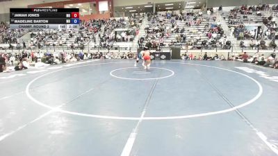 U23 Women - 62 lbs Champ. Round 2 - Janiah Jones, MO vs Madeline Barton, MO