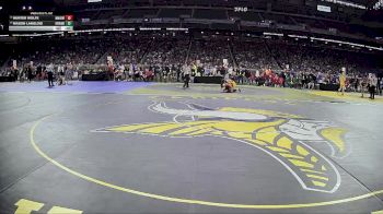D4-126 lbs Cons. Round 1 - Mason Langlois, Houghton Lake vs Hunter Wolfe, New Lothrop