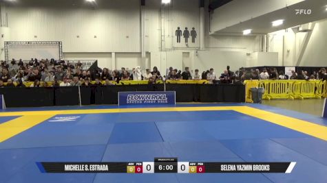 Selena Yazmin Brooks vs Michelle S. Estrada 2025 World IBJJF Jiu-Jitsu No-Gi Championship