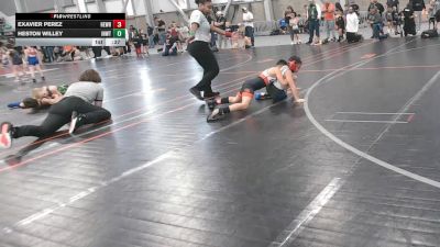 65-67.2 lbs Champ. Round 1 - Heston Willey, Inland Northwest Wrestling Training Center vs Exavier Perez, Hermiston Wrestling