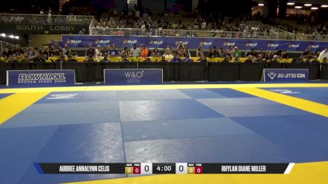 Rhylan Diane Miller vs Aubree Annalynn Celis 2026 Pan Kids Jiu-Jitsu IBJJF Championship