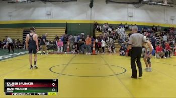 120 lbs Cons. Round 4 - Kaliber Brubaker, Findlay vs Hank Wagner, Solon