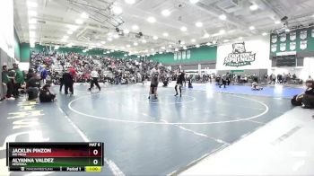 101 lbs Cons. Round 1 - Alyanna Valdez, Hesperia vs Jacklin Pinzon, Rio Mesa