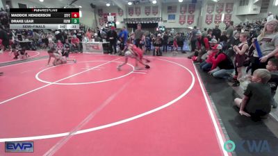 67 lbs Consi Of 4 - Ulrich Dyches, IRONMEN Wrestling Club vs Bobby Bollinger, Pocola Youth Wrestling