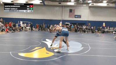 157 lbs Round Of 16 - Austin Rasmussen, Roger Williams vs Tommy Iasiello, Roger Williams