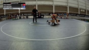 120 lbs Cole Rebels, New Jersey vs Coy Mehlert, Iowa