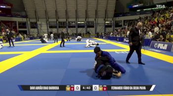 Fernando Fábio Da Silva Paiva vs Davi Abrão Dias Barbosa 2025 World Jiu-Jitsu IBJJF Championship