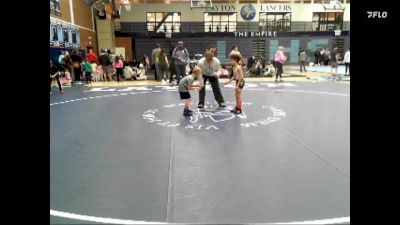 48-51 lbs Round 3 - Harrison Lyons, Charger WC vs Eli Harrison, Davis Wrestling Club