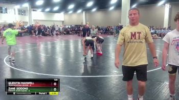 120 lbs Round 1 (6 Team) - Zane Siddons, Indiana Goon Squad vs Quentin Maxwell, Team Montana Senior