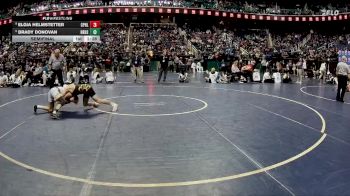 4A 113 lbs Semifinal - Elgia Helmstetter, Chapel Hill vs Brady Donovan, Hickory Ridge High School