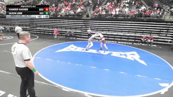 5A 157 lbs Quarterfinal - Xander Gasser, Maple Mountain vs Jaxon Limb, Hunter