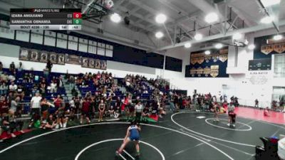 130 lbs Cons. Round 2 - Samantha Obnamia, Chaparral High School vs Izara Anguiano, ETS