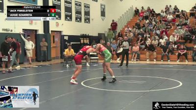 Boys-113 lbs Semifinal - Augie Szamreta, Nick`s Knights vs Jack Finkelstein, Clarke`s Dream Team
