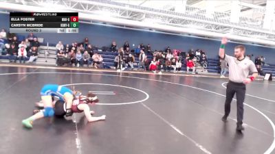 115 lbs Round 3 - Carsyn McBride, Kearney vs Ella Foster, Waverly Girls
