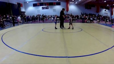 43 lbs Round 1 - Corbin Hogue, New Kent vs Wade Brillhart, Reaper Wrestling Club