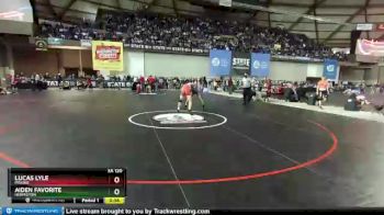 3A 120 lbs Cons. Round 5 - Aiden Favorite, Hermiston vs Lucas Lyle, Prairie