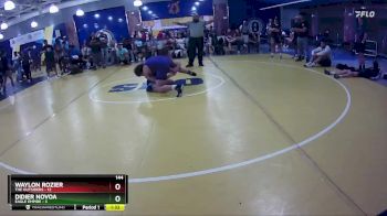 144 lbs Round 4 (8 Team) - Didier Novoa, Eagle Empire vs Waylon Rozier, The Outsiders