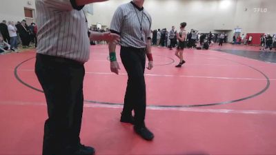 106 lbs Champ. Round 1 - Bennett Wachter, Elyria vs Anthony Eberts, North Royalton