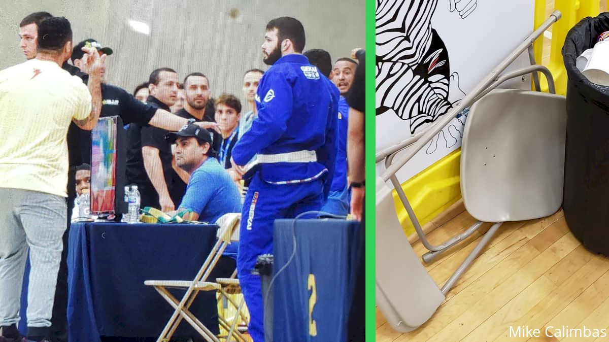 IBJJF Condemns 'Intolerable' Chair Throwing Incident In White Belt Match