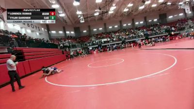 144 lbs Champ. Round 1 - Tyler Gardner, Eastlake vs Lorenza Dumas, Arlington Bowie