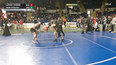 144 lbs Round Of 16 - Luciano Lauriano, Marlborough vs Aibar Aitkaliuly, Newton North