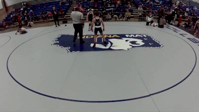 12U Boys - 78 lbs Cons. Round 4 - Jaxon Sanders, Florida vs Knox Stamp, Wheeling Wrestling Club